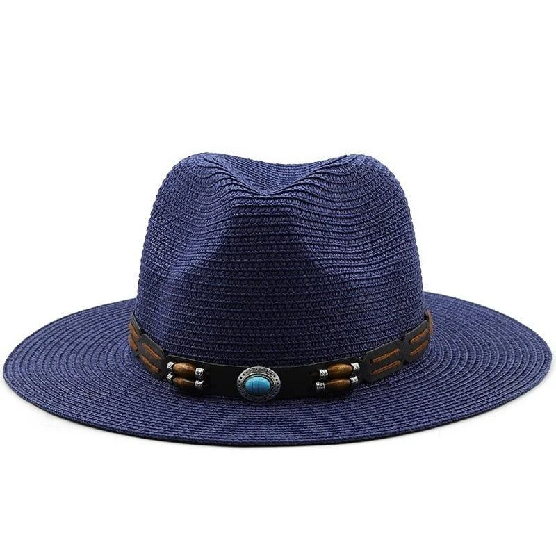 Winifred Panama Fedora Straw Hat - Glova