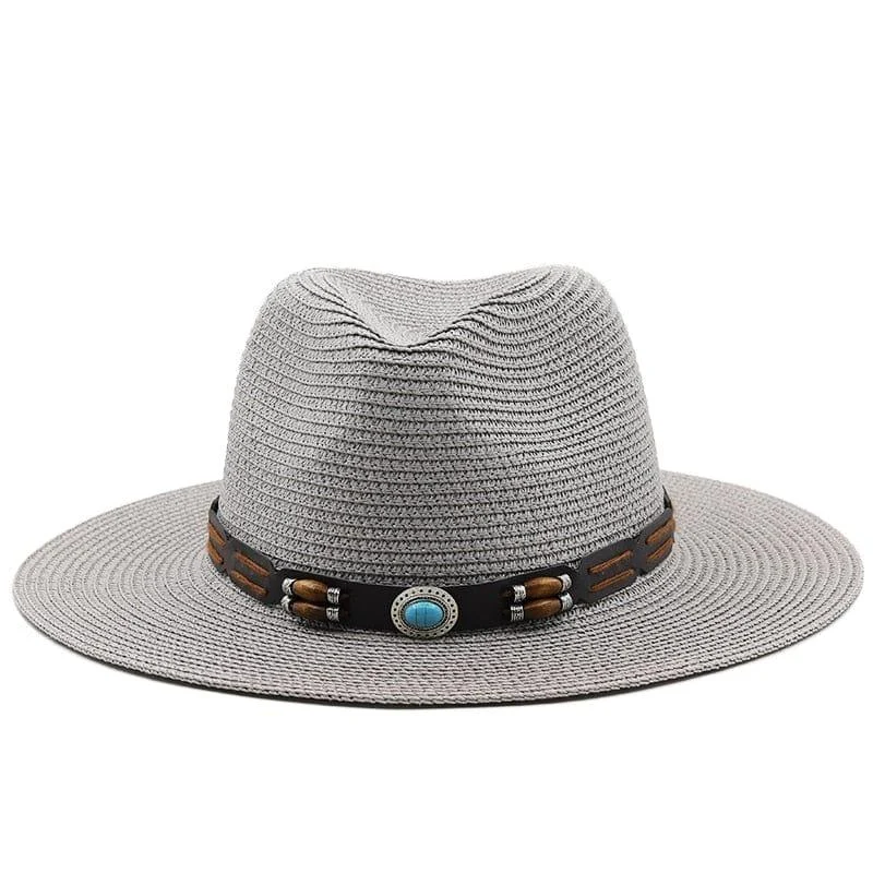 Winifred Panama Fedora Straw Hat - Glova