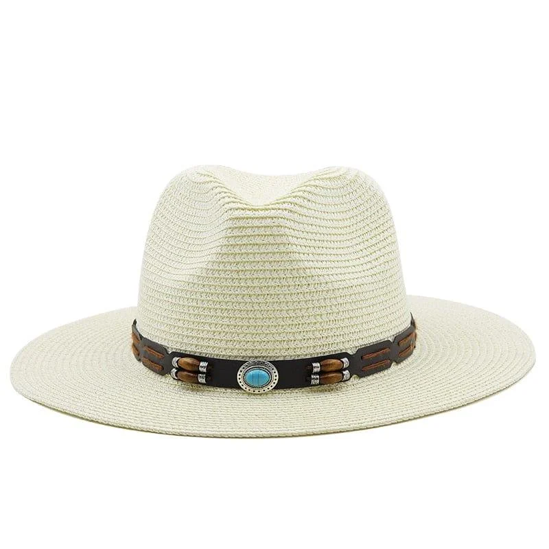 Winifred Panama Fedora Straw Hat - Glova