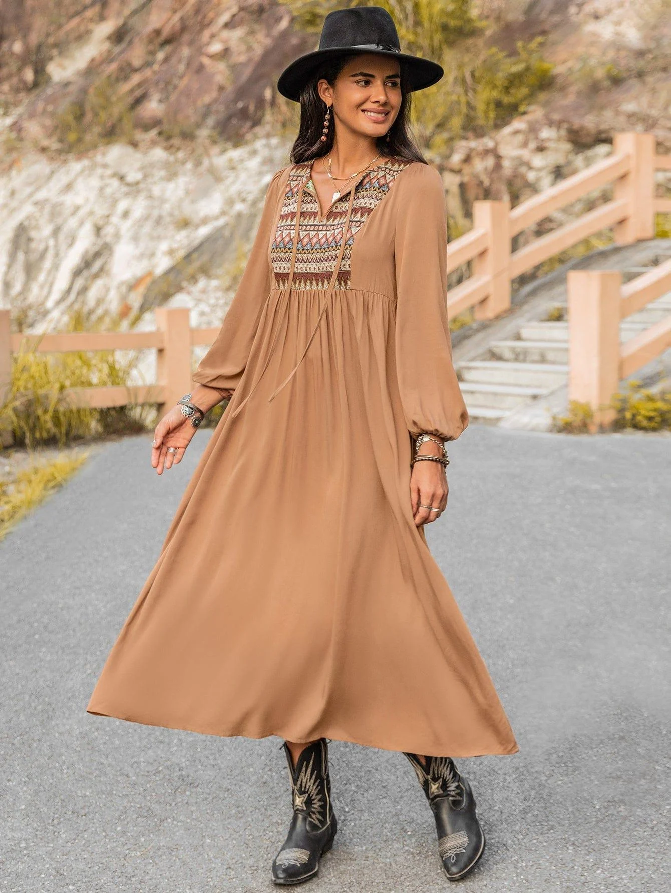 Winter Sands Maxi Dress - Glova