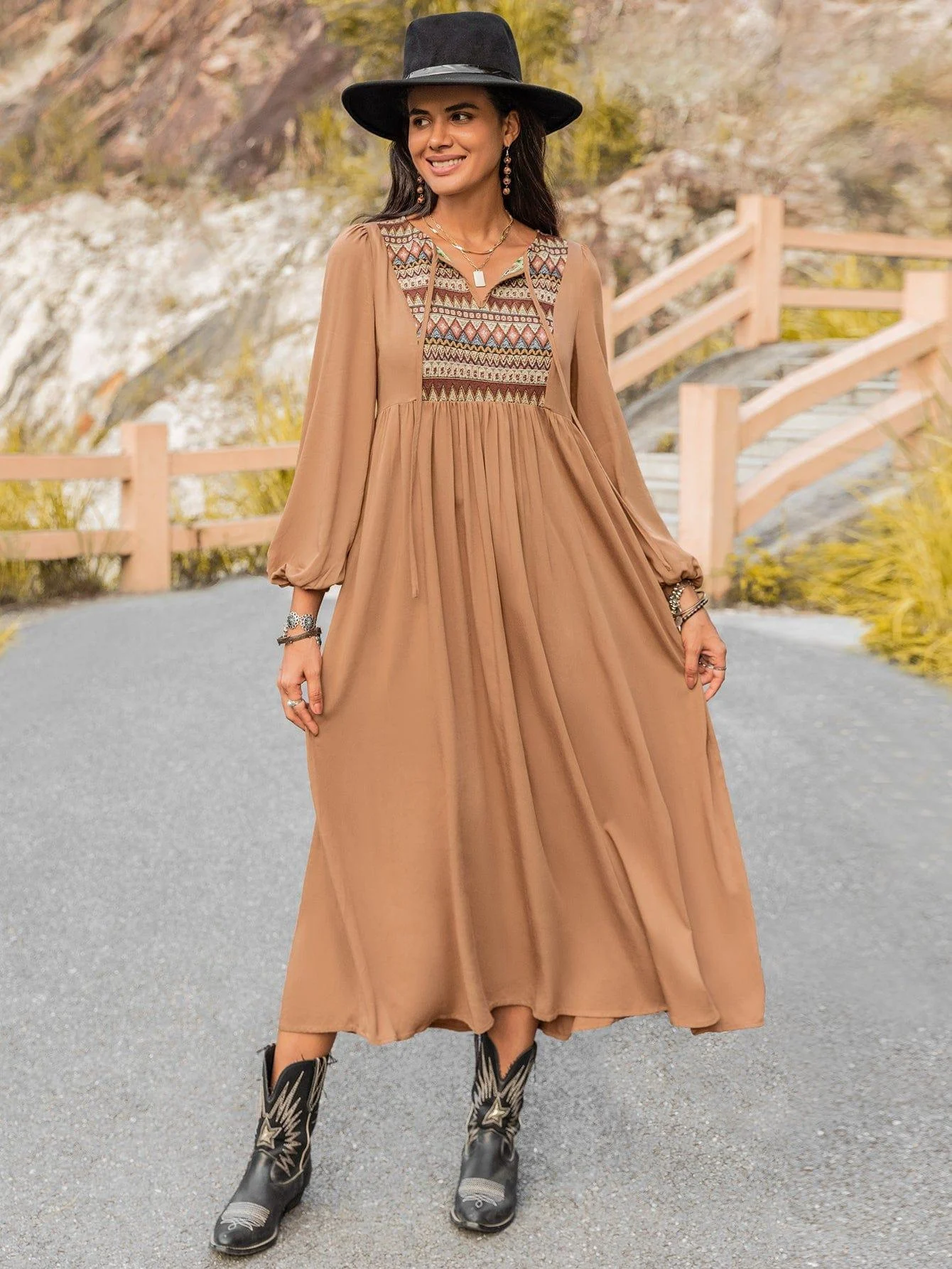 Winter Sands Maxi Dress - Glova