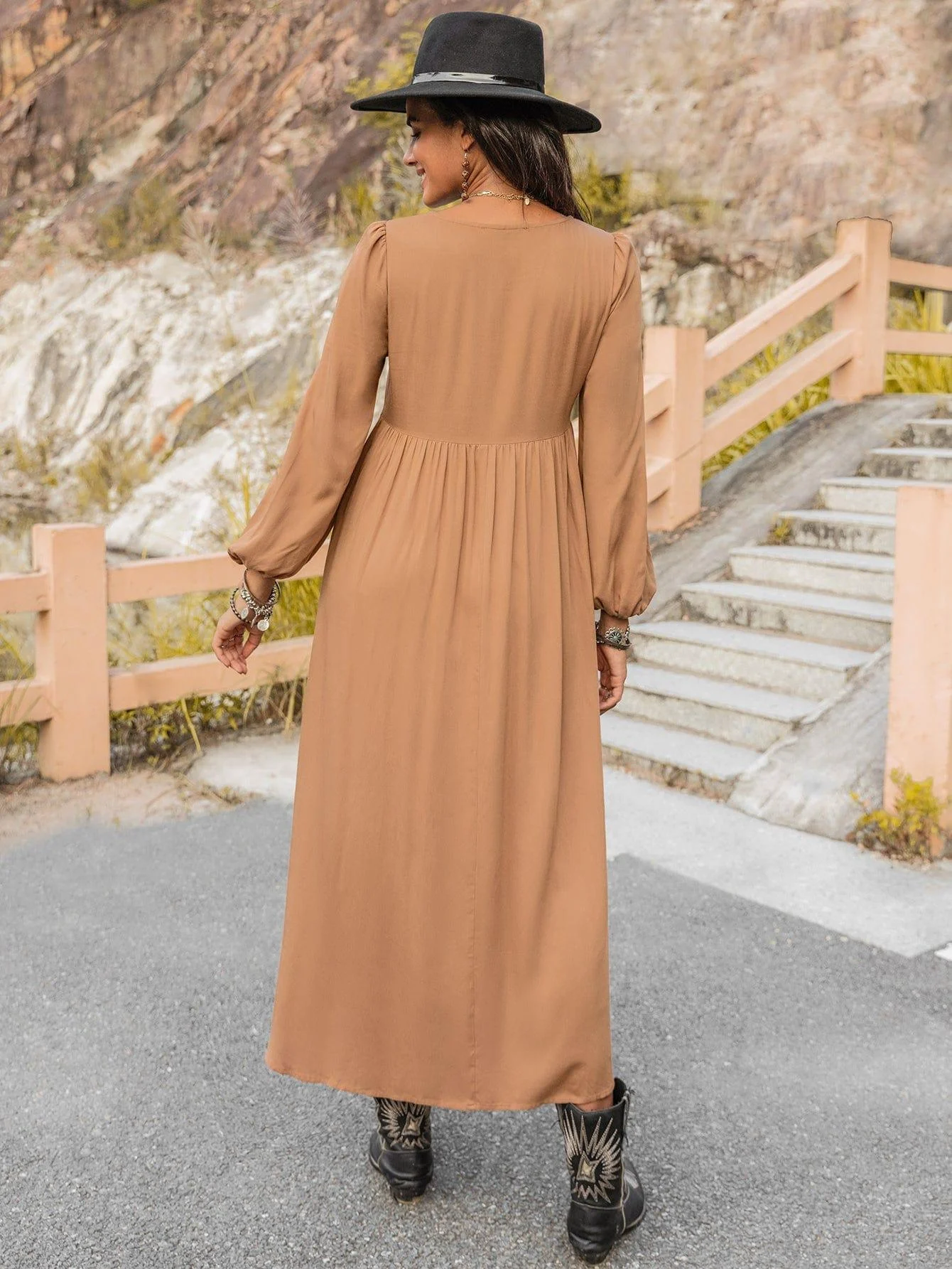 Winter Sands Maxi Dress - Glova