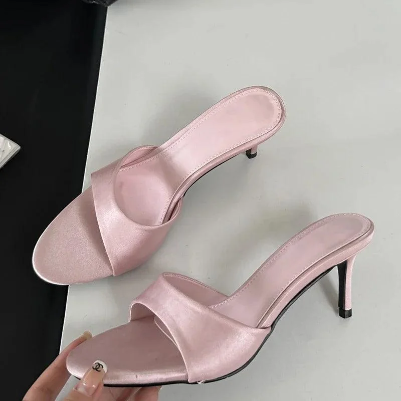 Woman Concise Thin Low Heels Stripper Dress Shoes - Glova