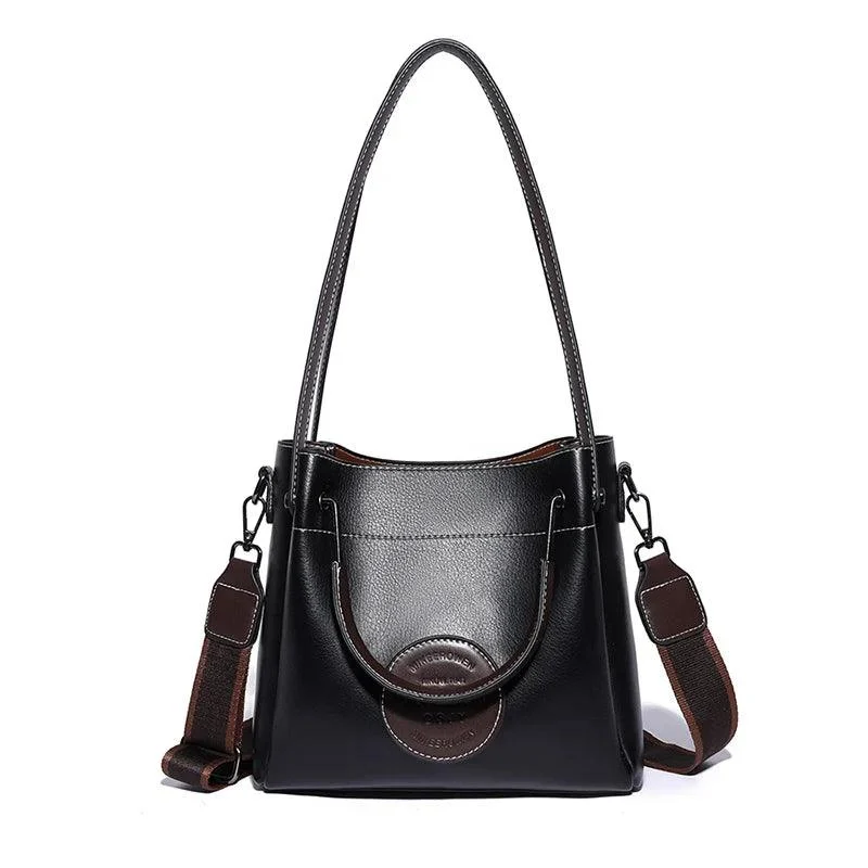 Women Layers Soft PU Leather Crossbody Handbags - Glova