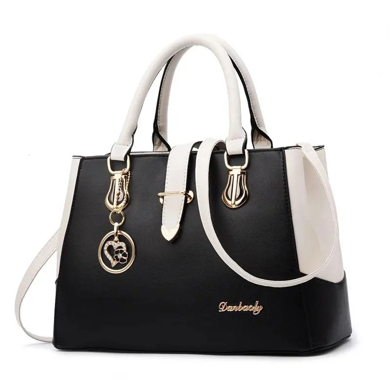 Women PU Leather Ladies Large Handbags - Glova