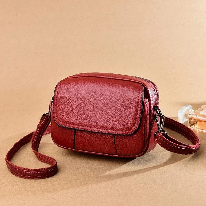 Women PU Leather Shell Crossbody Bag - Glova