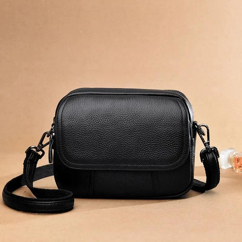 Women PU Leather Shell Crossbody Bag - Glova