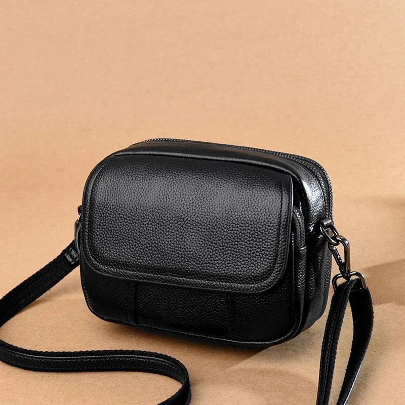 Women PU Leather Shell Crossbody Bag - Glova