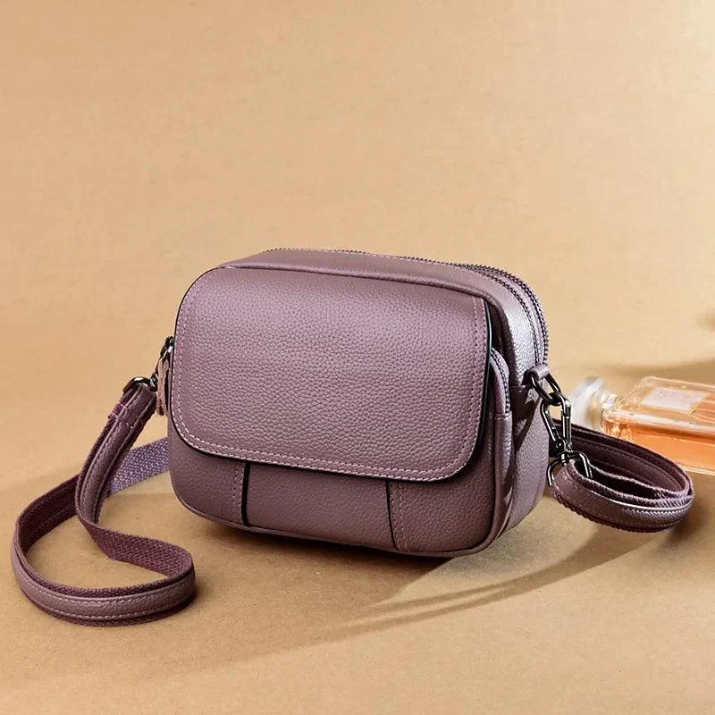 Women PU Leather Shell Crossbody Bag - Glova