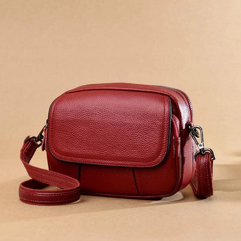 Women PU Leather Shell Crossbody Bag - Glova