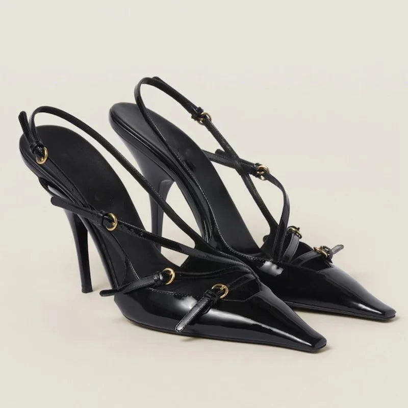 Women's High Heels Strap Stiletto Sandals - Glova