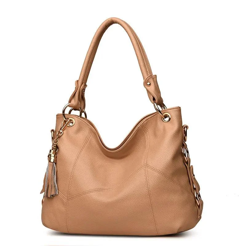 Women Soft Leather Crossbody Top-handle Shoulder Bags - Glova