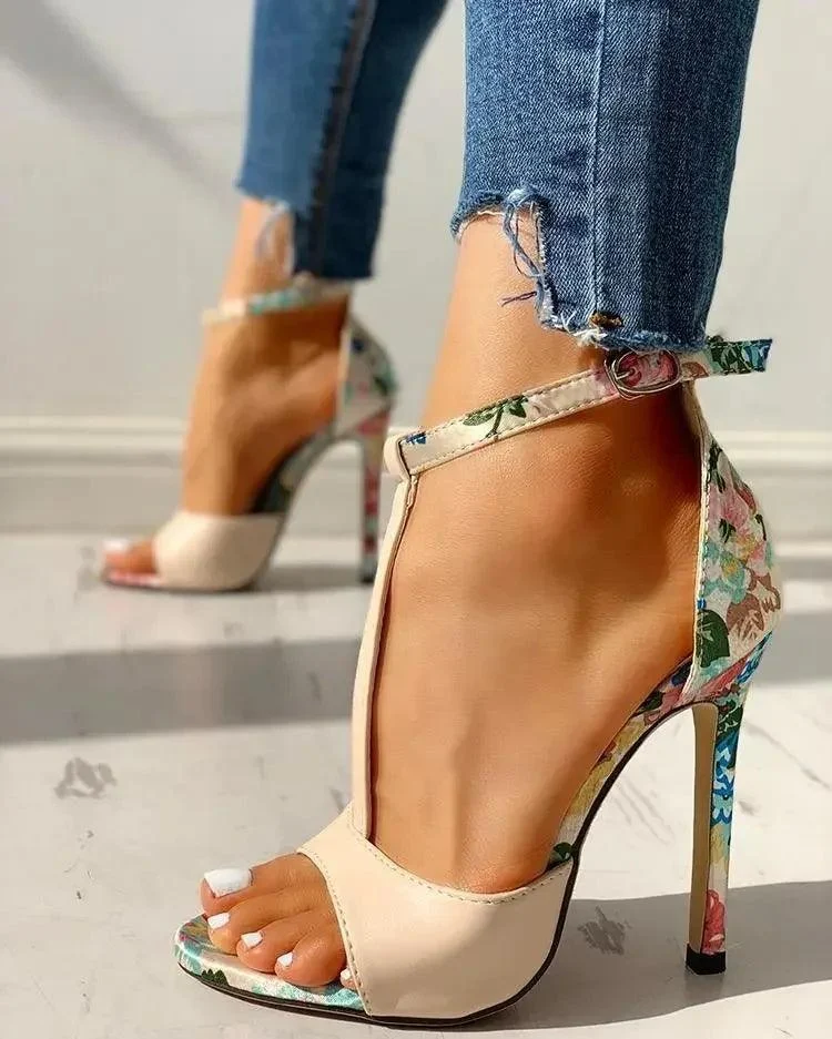 Women Stiletto Super High Heel Sandals - Glova