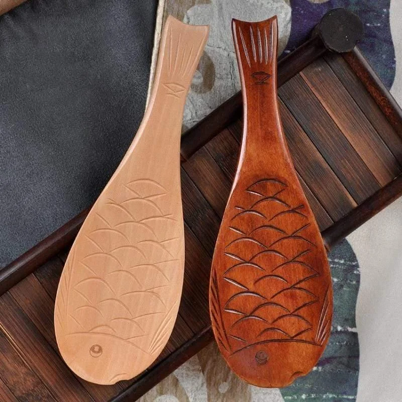 Wooden Fish Rice Spoon - Glova