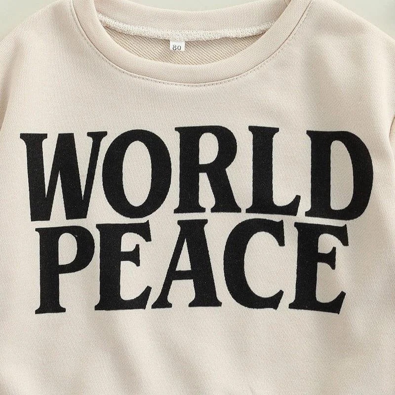 World Peace Toddler Sweatshirt - Glova