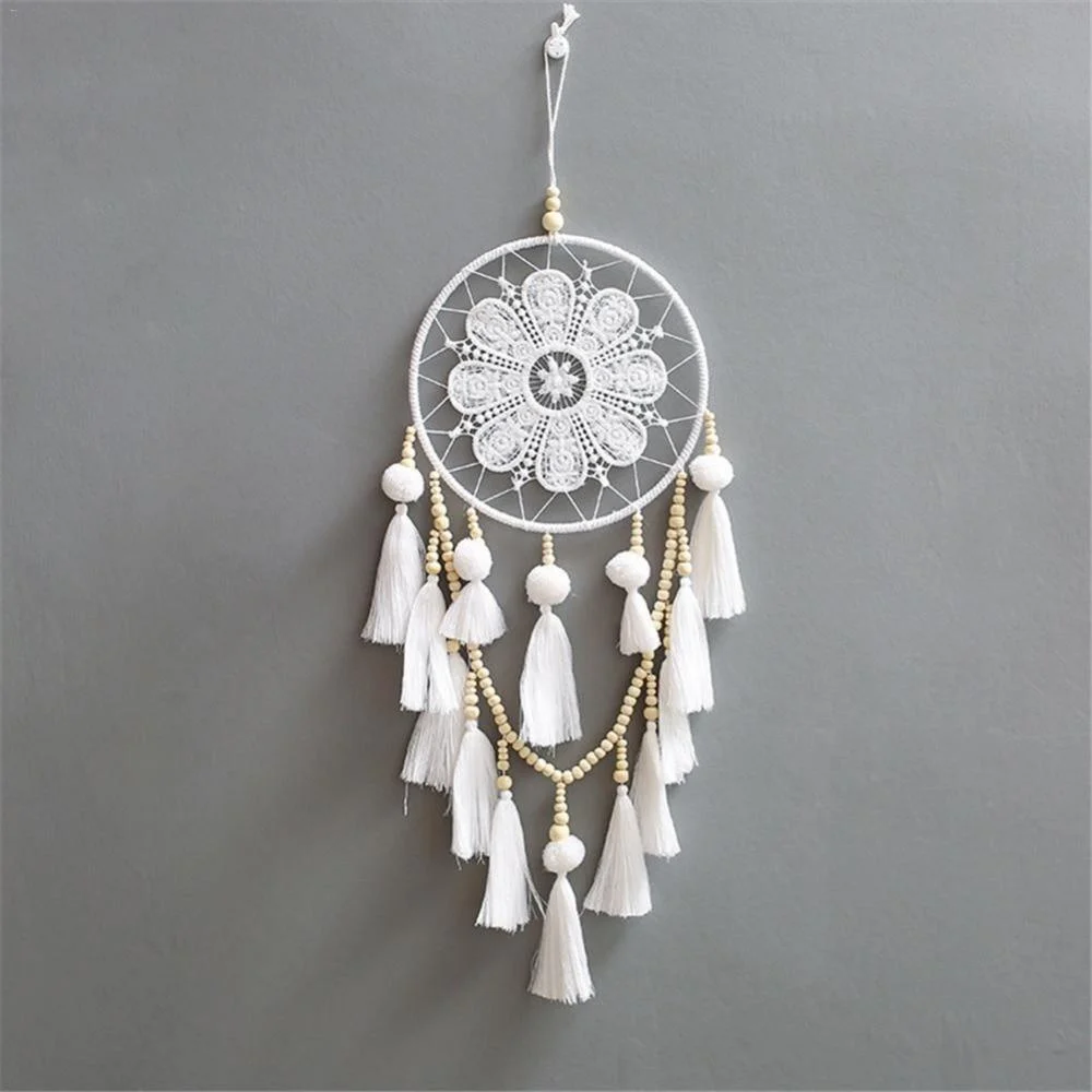 Woven Tassel/Beaded Dream Catcher - Glova