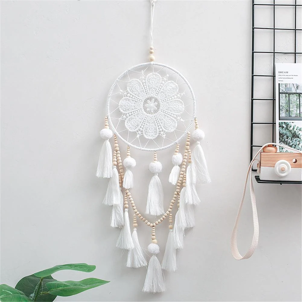 Woven Tassel/Beaded Dream Catcher - Glova