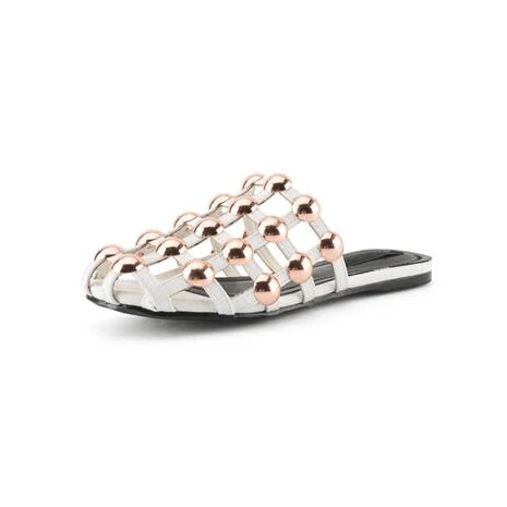 Xena Metal Studs Cage Slippers - 4 Colors - Glova