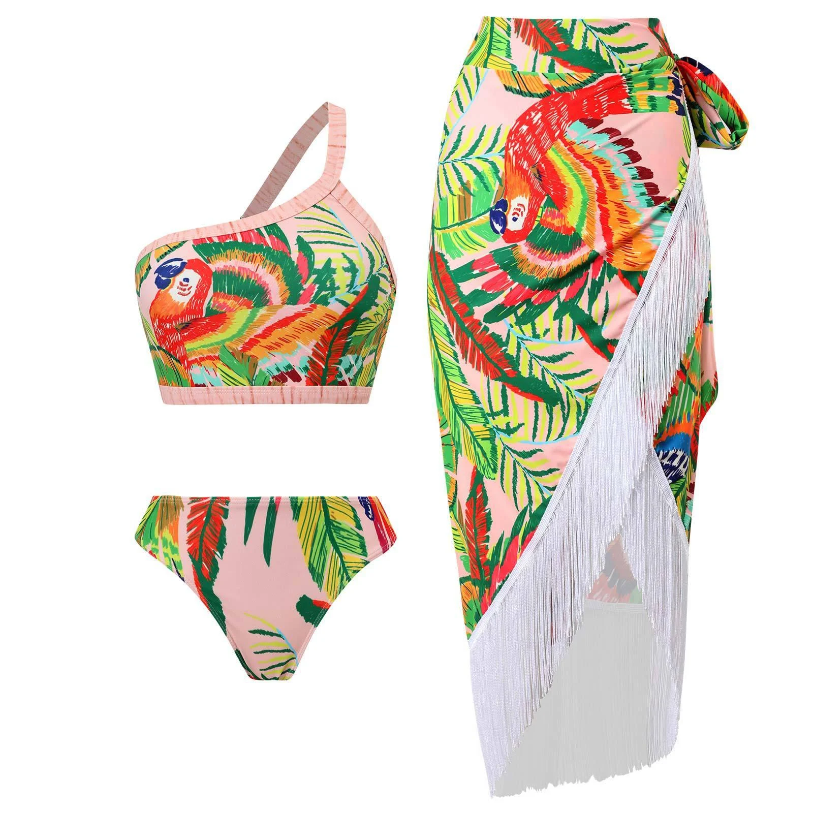 Yaara Bikini Set with Matching Cover Up Skirt - Glova