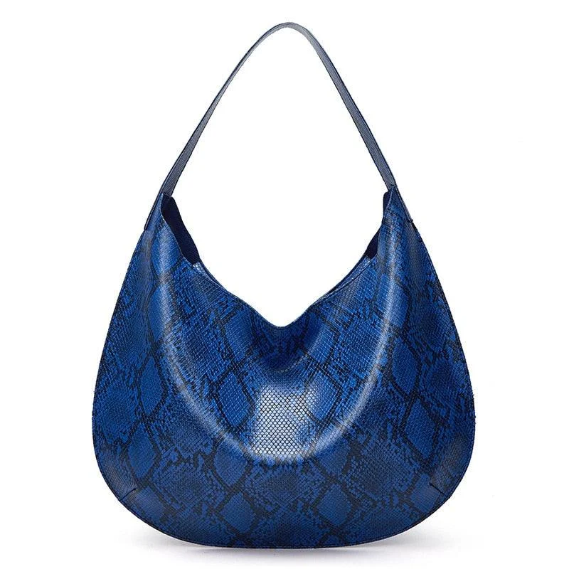 Yasika Serpentine Prints Hobo Bags - 6 Colors - Glova