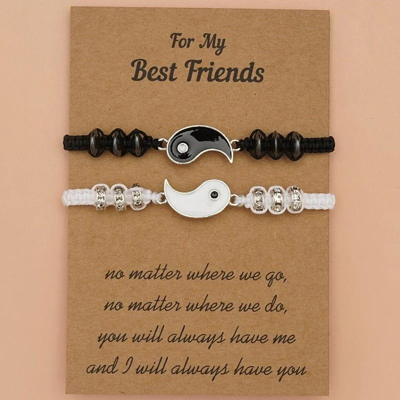 Yin and Yang Best Friends Bracelets - Glova