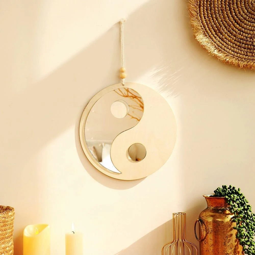 Yin & Yang Feng Shui Mirror - Glova