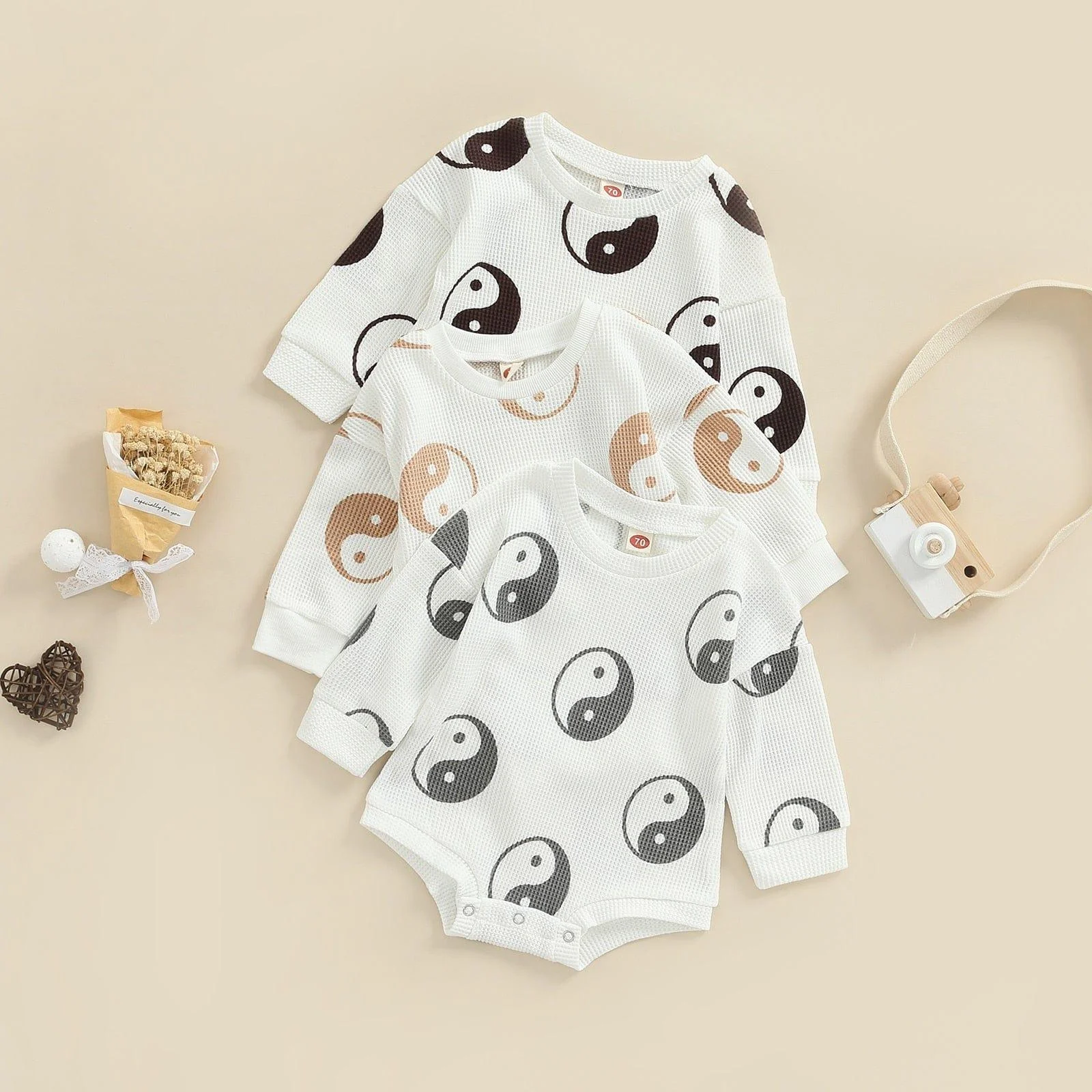 Yin And Yang Newborn Baby Outfit - Glova