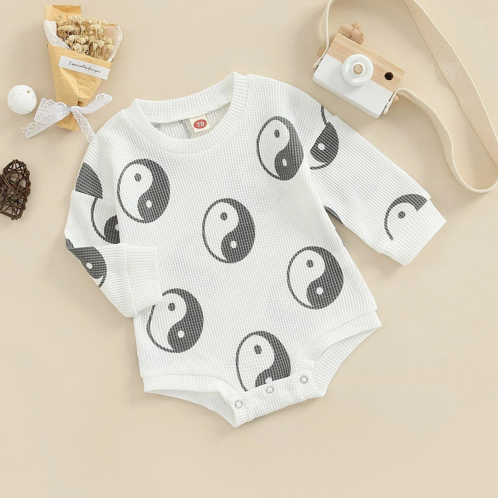 Yin And Yang Newborn Baby Outfit - Glova