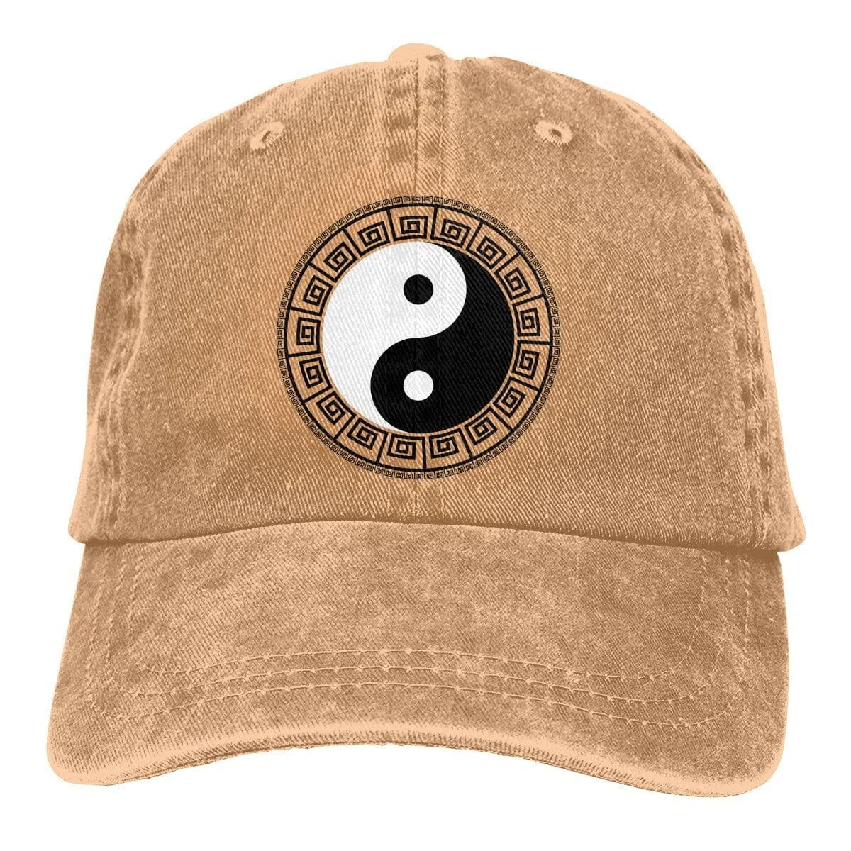 Yin & Yang Washed Baseball Cap - Glova