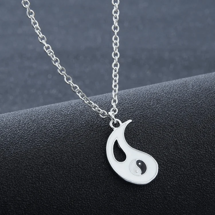 Yin Yang Two-Piece Necklace - Glova