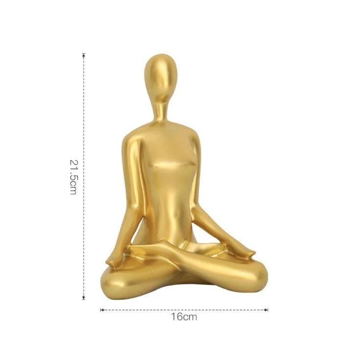 Yoga Figurine Art - Glova