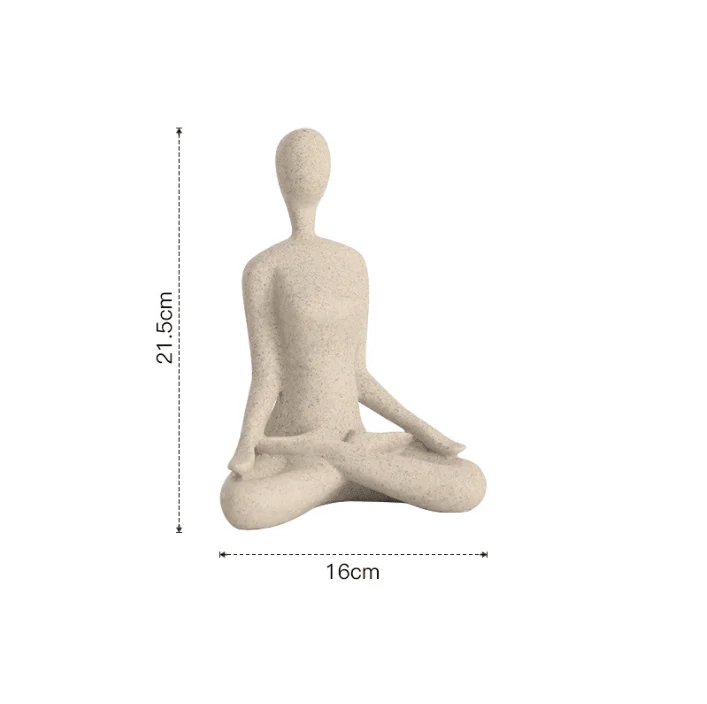 Yoga Figurine Art - Glova