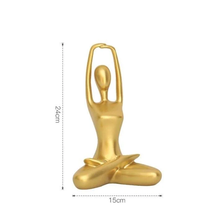 Yoga Figurine Art - Glova