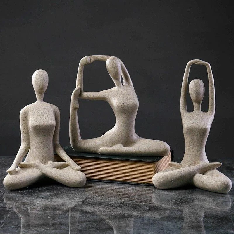 Yoga Figurine Art - Glova