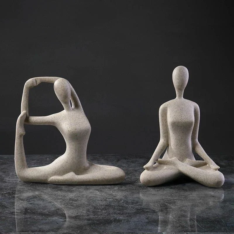 Yoga Figurine Art - Glova