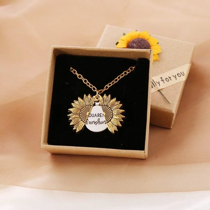 You Are My Sunshine Necklace - Glova