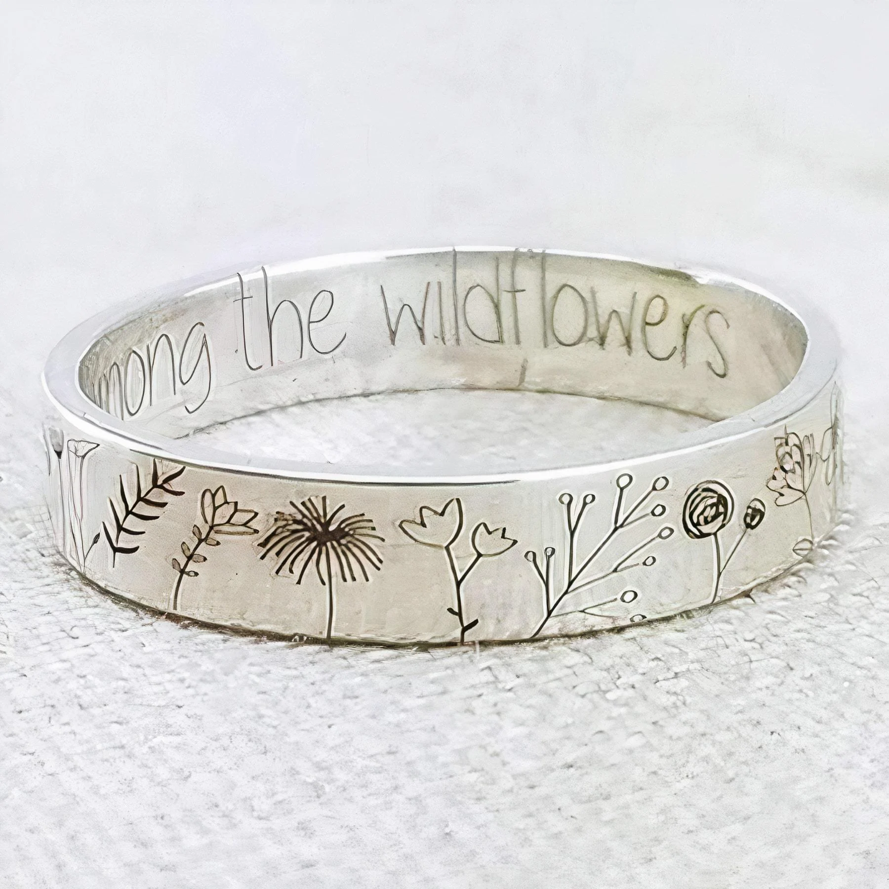 You Belong Among The Wildflowers Ring - Glova