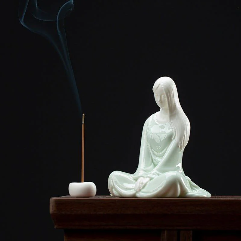 Zen Beauty Incense Holder Figurine - Glova