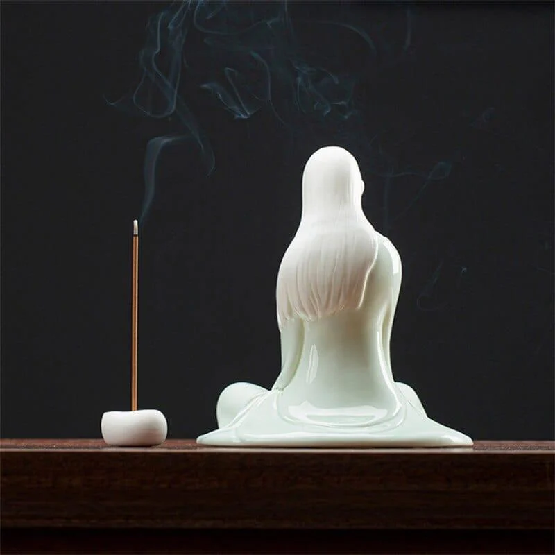 Zen Beauty Incense Holder Figurine - Glova