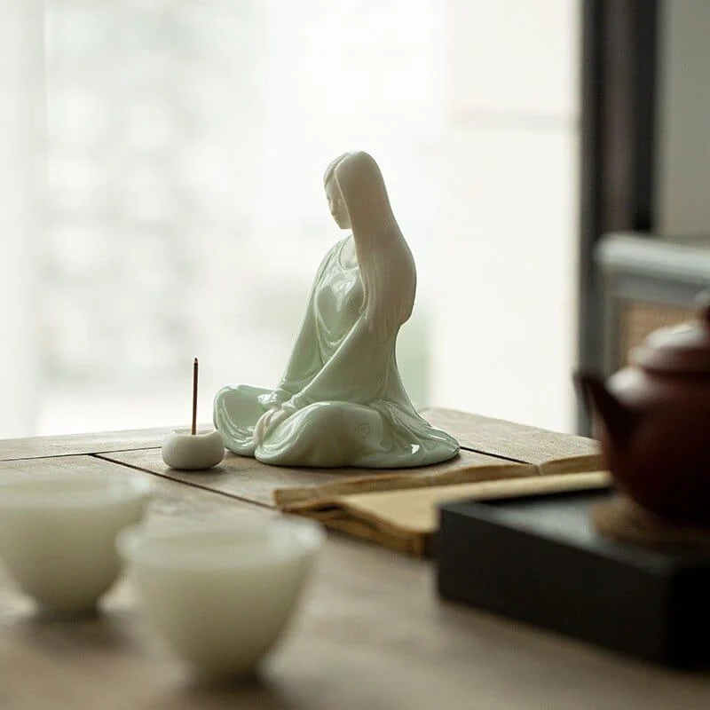 Zen Beauty Incense Holder Figurine - Glova