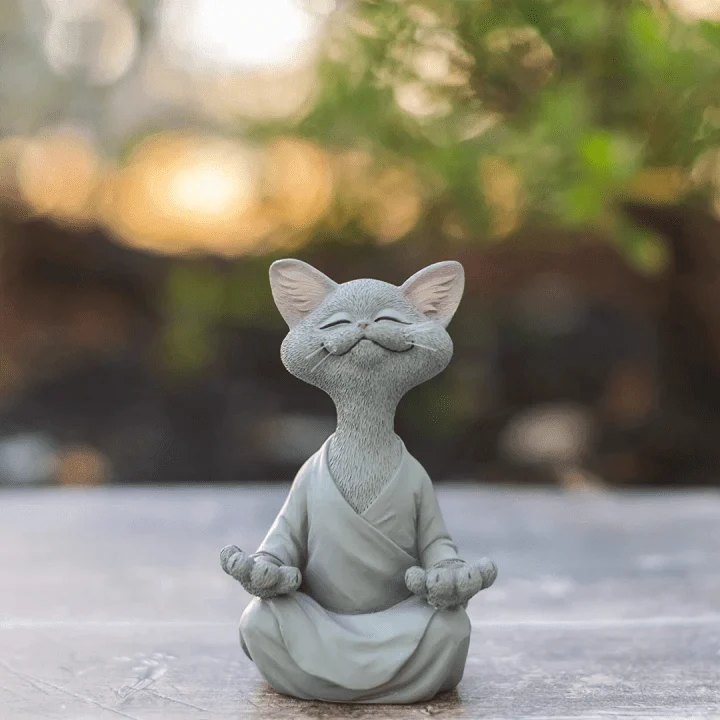 Zen Cat Buddha - Glova