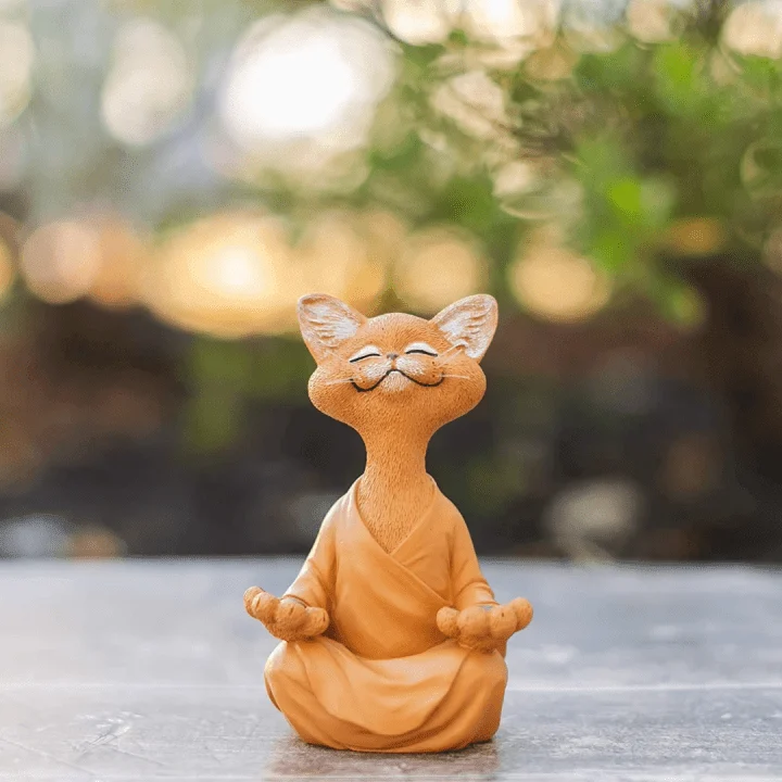 Zen Cat Buddha - Glova