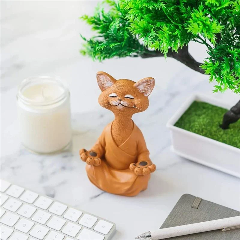 Zen Cat Buddha - Glova