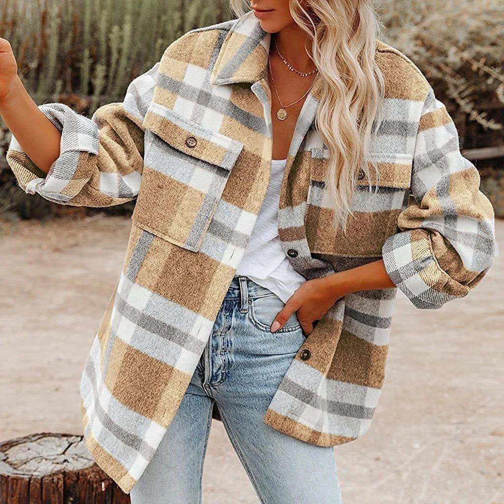 Zephyria Plaid Jacket - Glova