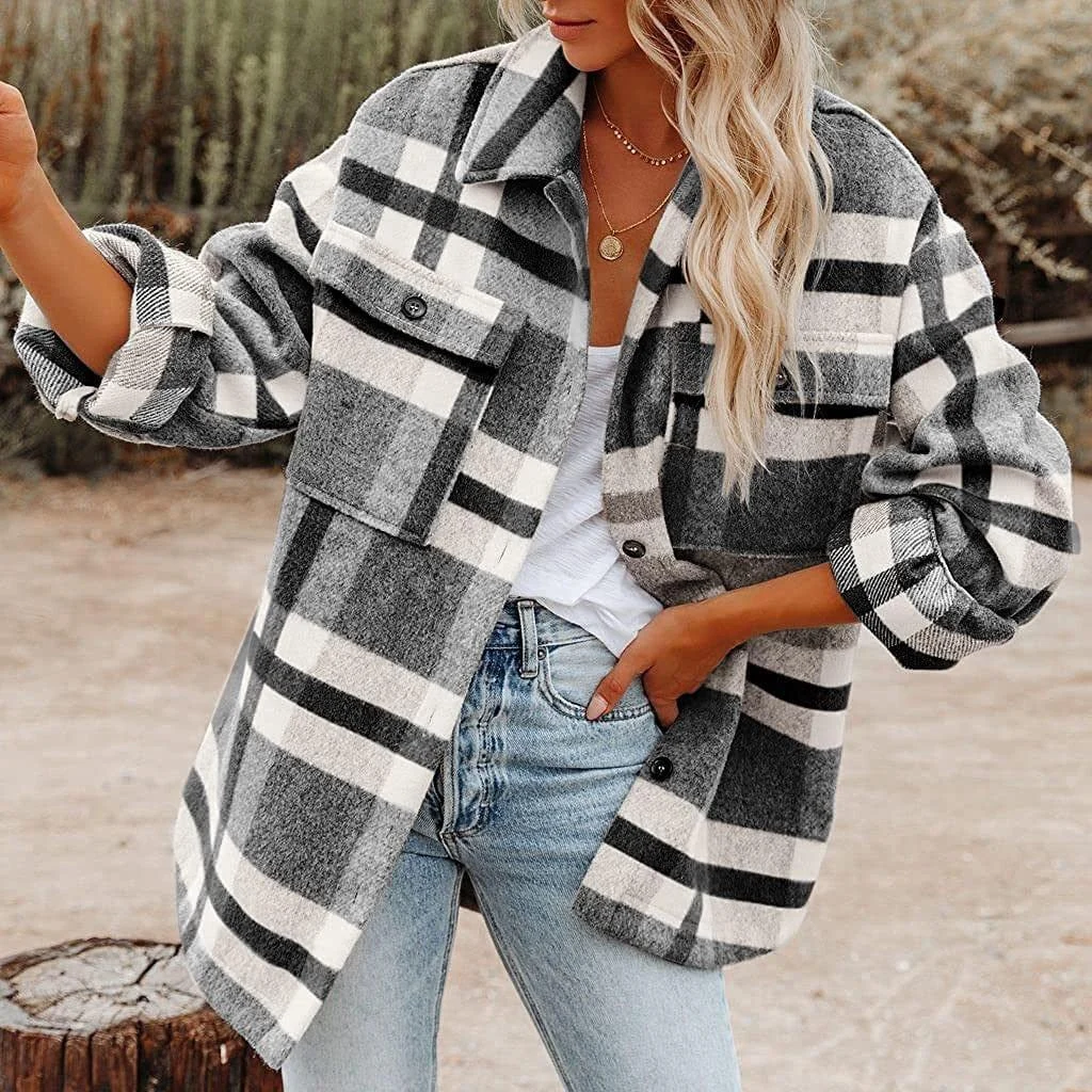 Zephyria Plaid Jacket - Glova