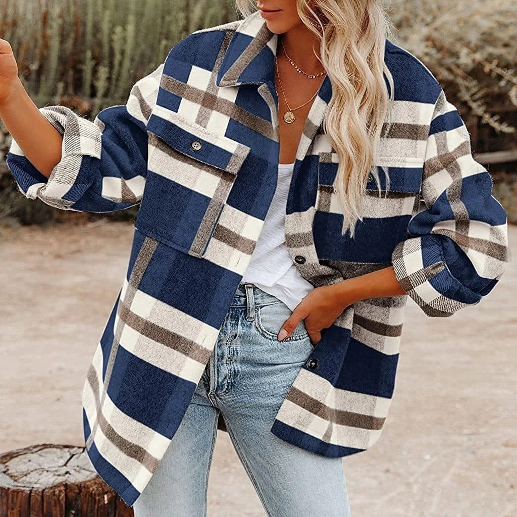 Zephyria Plaid Jacket - Glova