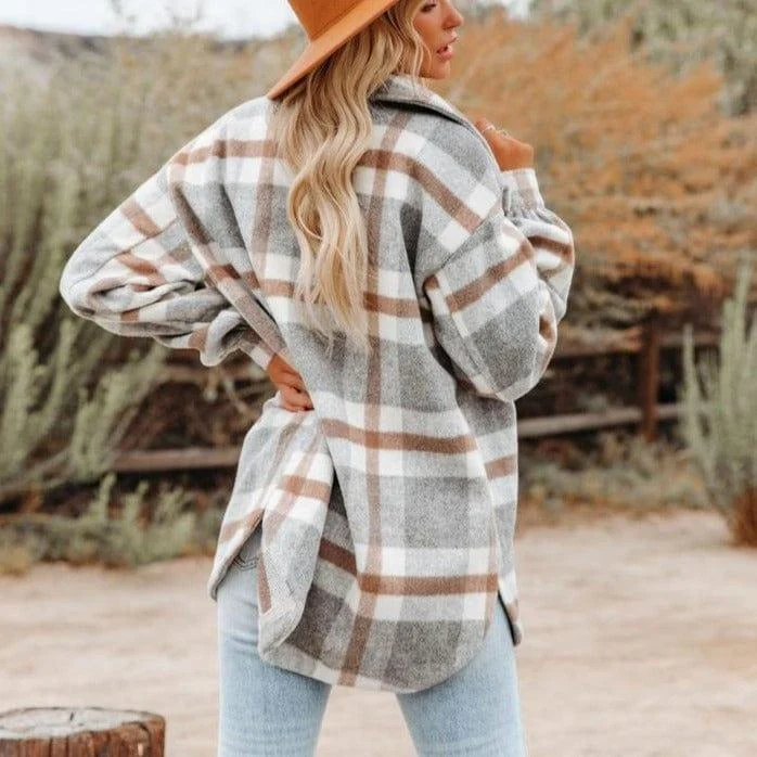 Zephyria Plaid Jacket - Glova