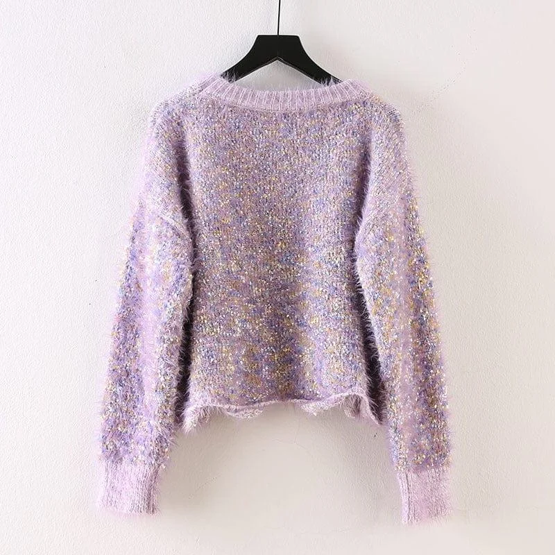 Zinnia Fuzzy Sweater - Glova