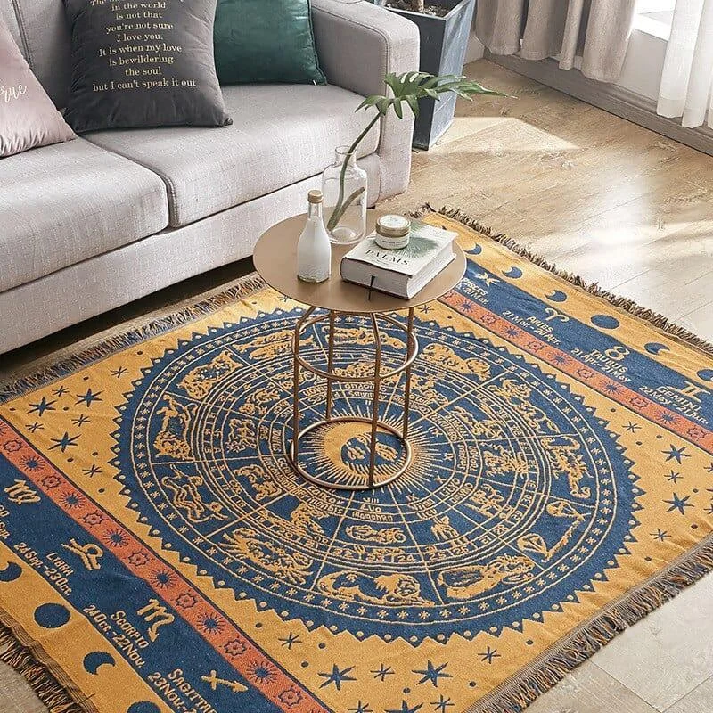 Zodiac Boho Throw Blanket - Glova