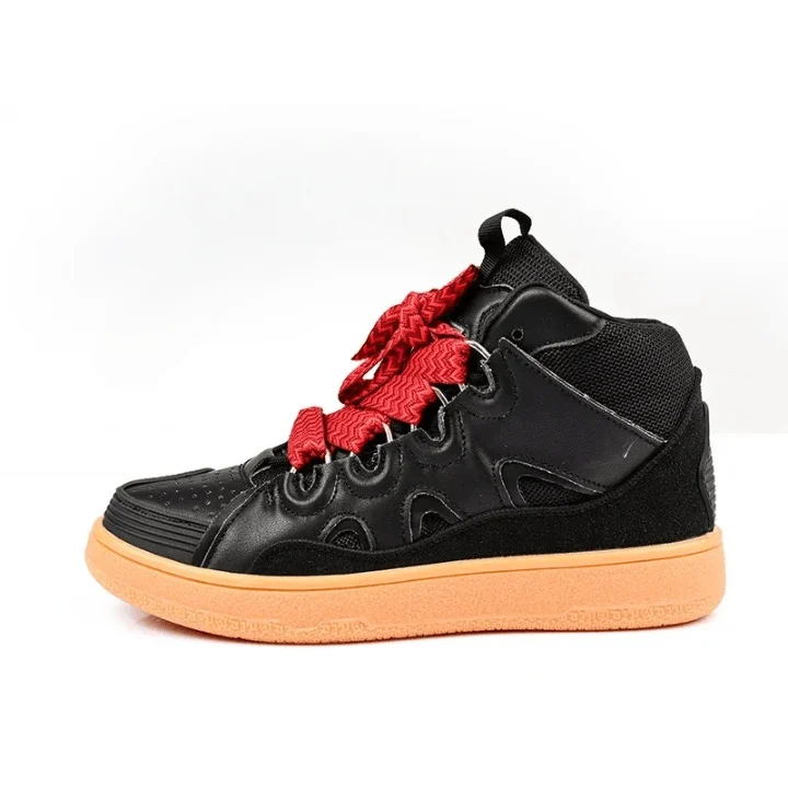 Zodie Wide Shoe Lacing UNISEX High Top Sneakers - Glova